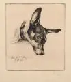 Mein Hund Boy by Richard Müller, 1915, Radierung, sold Jun 2017