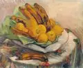 Richard Dreher, Stillleben mit Zitronen und Bananen. 1. Viertel 20. Jh