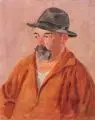 Bildnis des Mr. Carrier by Fritz Max Hofmann-Juan, 1931, Öl auf Sperrholz, sold Mar 2017