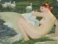 Max Pietschmann, Leda und der Schwan. Spätes 19. Jh
