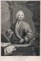 Anton Tischler, Bildnis Johann Christoph Knöffel, Um 1750, Kupferstich auf kräftigem Bütten nach einem Gemälde von Dominicus van der Smissen