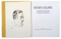 Georg Hermann Gelbke, Verzeichnis seiner Radierungen u. Steinzeichnungen nebst einem Vorwort von Prof. Dr. H. W. Singer..., 1919, Mit zwei eingebundenen Lithografien in Braun auf chamoisfarbenem Bütten