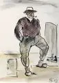 Georg Hermann Gelbke, Drei Skizzen von der Kurischen Nehrung