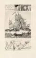 Otto Ubbelohde, Exlibris August Friedrich Ammann, 1906, Radierung mit Tonplatte auf kräftigem Japan