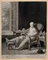 Johann Jakob Haid, La Vieillesse - Das hohe Alter, Mezzotinto auf Bütten