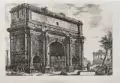 Giovanni Battista Piranesi, Veduta dell'Arco di Settimio Severo