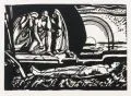Ludwig von Hofmann, Ekstase, Blei- und Farbstiftzeichnung auf festem Papier