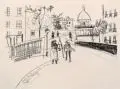 Maurice Utrillo, Place Jean-Baptiste-Clement