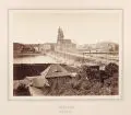 František Fridrich, Fünf Ansichten der Dresdner Altstadt. 1860er Jahre, Albuminabzüge, vollflächig auf Untersatzkarton montiert