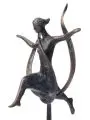Wolfgang Friedrich, Metis, Bronze, gegossen und partiell dunkelbraun patiniert