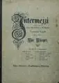 Max Klinger, Intermezzi, 1881, Aquatintaradierungen auf China, auf Bütten aufgewalzt