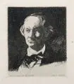 Edouard Manet, Portrait Charles Baudelaire, Full Face