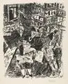 Paul Gangolf, Koksende Hure, 1925, Lithographie auf dünnem Japan
