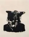 Hunger by Käthe Kollwitz, 1922, Holzschnitt auf rauhem, dickem Bütten, sold Jun 2016