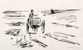 Max Liebermann, Karren in den Dünen