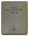 Emil Orlík, Kleine Holzschnitte. 1896 - 1899