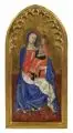 Giotto, (in der Art von), Madonna mit Jesuskind. 19./20. Jh, Tempera und Gold auf Holz