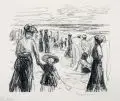 Max Liebermann, Am Strand