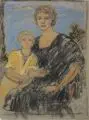 Hans Unger, Mutter und Kind. Wohl um 1912