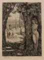 Bruno Héroux, Idylle, 1912, Aquatintaradierung