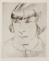 Erhard Hippold, Frauenportrait. Wohl 1930er Jahre