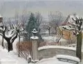 Gussy Hippold-Ahnert, Radebeul - Blick auf den Park der Villa Sorgenfrei