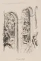 Waldemar Rösler, Blick in ein Caféhaus, 1914, Lithographie auf Bütten