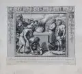 Francesco Ambrosi, Drei alttestamentarische Szenen nach Raphael. Spätes 18. Jh, Kupferstiche