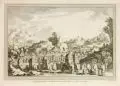 Frans de Bakker, Chinesisches Leichenbegaengniss, 1749, Kupferstich