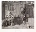 Hugo Bürkner, Konvolut von fünf Grafiken. 1872 - 1887, Radierungen