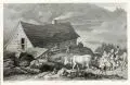 Ludwig Richter, Rocca di Mezzo, Stahlstiche (4) und eine Radierung