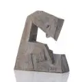 Friedrich Press, Lesender, 1984, Lindenholz, geschnitzt, patiniert sowie sparsam gekalkt