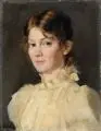 Anna Tittelbach, Selbstportrait (?), 1896, Öl auf Leinwand