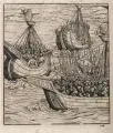 Hans d. Ä. Burgkmair, Weisskunig, 1514, Holzschnitte auf Bütten, ein Blatt mit großem Wasserzeichen (nicht identifiziert)
