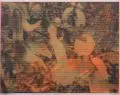 Jean Kirsten, Ohne Titel (aus der Magnolienserie), 2002, Farbserigraphie auf Zeichenpolyester