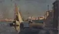 Ermenegildo Antonio Donadini, Venedig, 1876, Öl auf Leinwand, auf Malpappe montiert