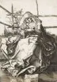 Albrecht Durer, Maria auf der Rasenbank, 1503, Kupferstich auf Bütten