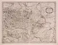 Tilemann Stella, Comitatus Mansfeldiae, 1580, Kupferstich auf Bütten