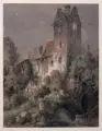 Ernst Erwin Oehme, Schloss Strehla bei Riesa an der Elbe
