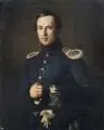 Theodor Thieme, Portrait des Gustav Wilhelm Pohland, Oberstabsarzt der Festung Königstein (Sächsische Schweiz), 1851, Öl auf Leinwand