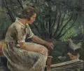 Hanns Oehme, Ruth im Garten