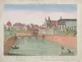 Gottlieb Friedrich Riedel, Vue d'une Parthie de Dresde, Kupferstiche auf Bütten (Guckkastenblätter)