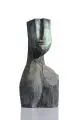 Dietrich Klinge, Lupte, 1995, Bronze, gegossen, grünschwarz patiniert