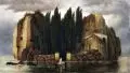 Arnold Böcklin, Toteninsel, Öl auf Leinwand