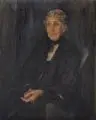 Olga von Holzhausen, Porträt einer älteren Dame. Frühes 20. Jh, Öl auf Leinwand