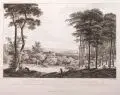 Christian Gottlob Hammer, Aus dem Grossen Garten bey Dresden, Radierungen