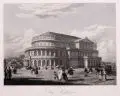 F. E. Schmidt, Das [erste] Hoftheater., Stahlstich