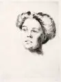 Walter Kühne, Sechs Landschaftsdarstellungen und ein Portrait. Ca. 1906 - 1910, Radierungen und eine Lithographie (?)
