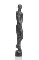 Wilfried Schröder, Jüngling, 1975, Bronze, gegossen, schwarzbraun patiniert