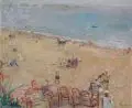 Lucien Adrion, Strandszene